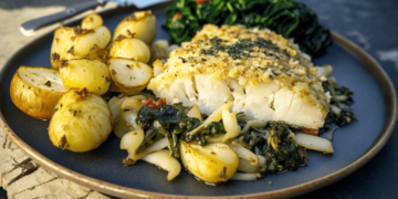 Bacalhau com broa / Receitas de Culinária