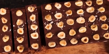 Receita da melhor Barra de Chocolate Crocante