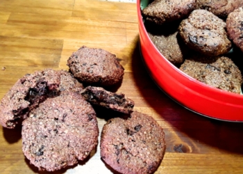 Receita das Bolachas de Chocolate muito fáceis e deliciosas