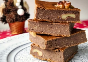 Receita do deliciosos Brownie de Chocolate e Nozes