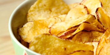Receita das Chips de Batata-Doce