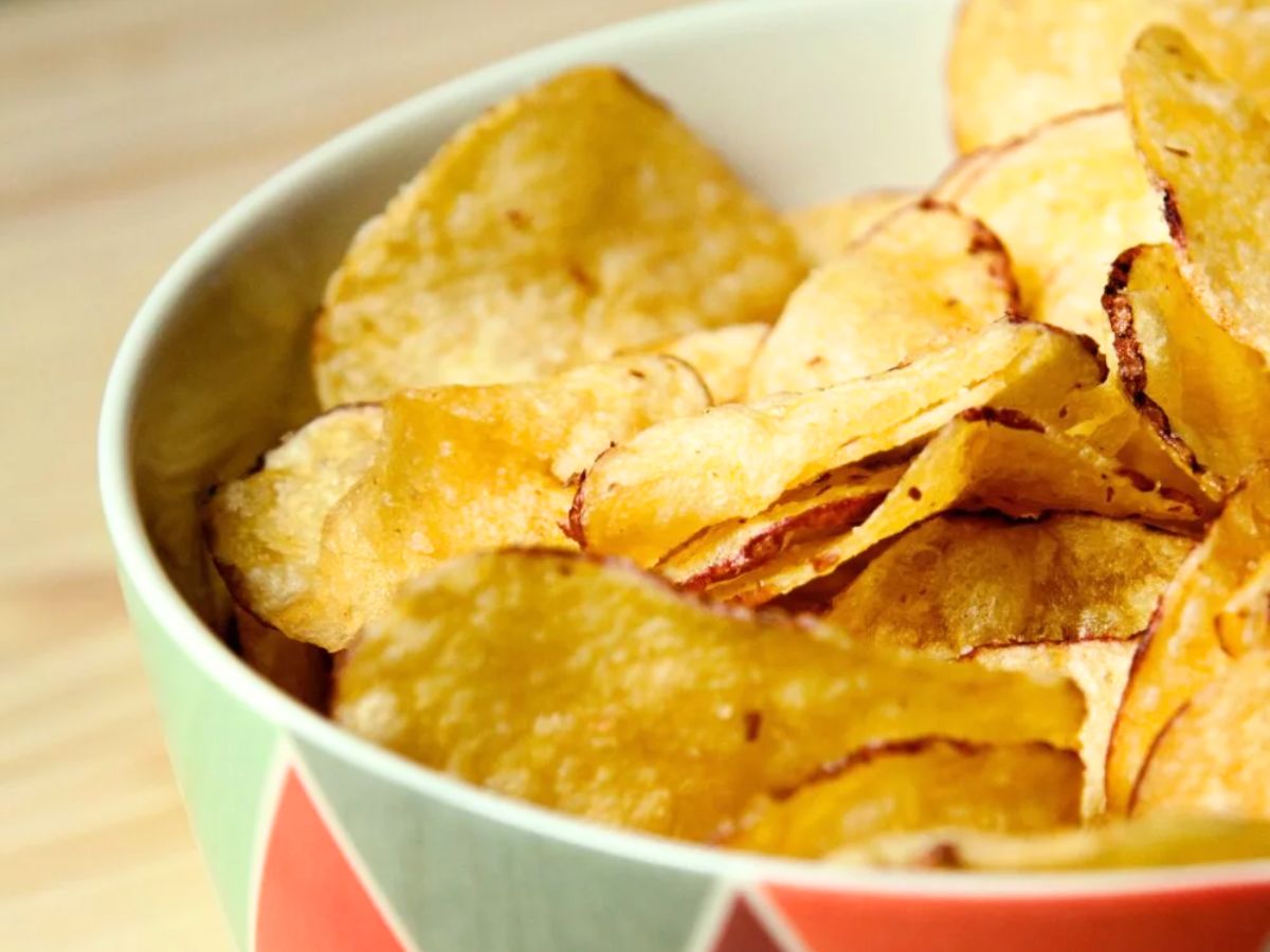 Receita das Chips de Batata-Doce
