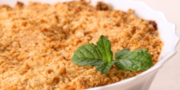Receita do Crumble de Maçã