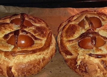 Receita do Folar Doce rápido e sem levedar