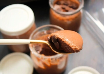 Receita dos Iogurtes de Chocolate
