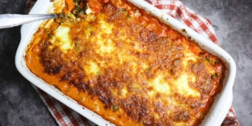 Receita saudável da Lasanha de Vegetais