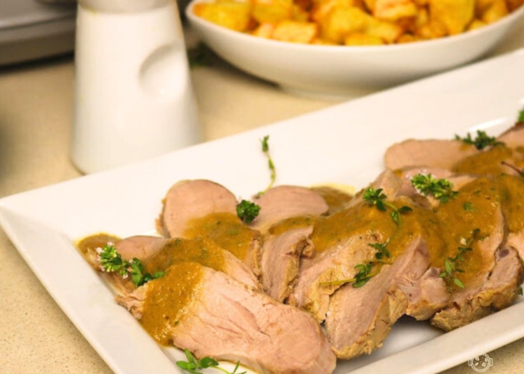Receita de Lombinhos de Porco com Mostarda e Mel