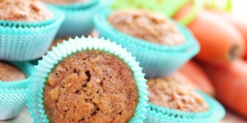 Receita dos Queques de Cenoura mais fáceis de sempre