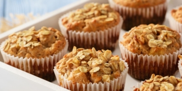 Receita dos Queques de Cenoura com Doce de Abóbora e Noz