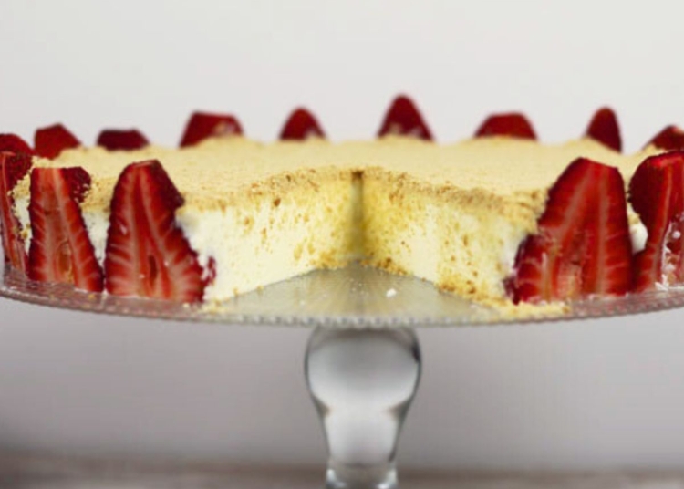 Receita da Serradura com Morangos imperdível