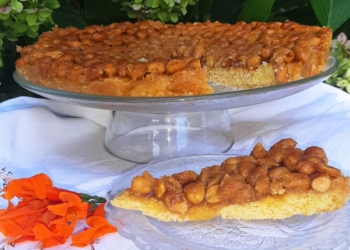 Receita da Tarte de Amendoim