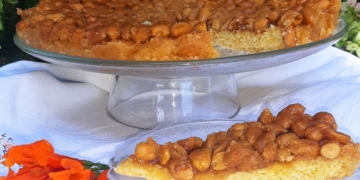 Receita da Tarte de Amendoim