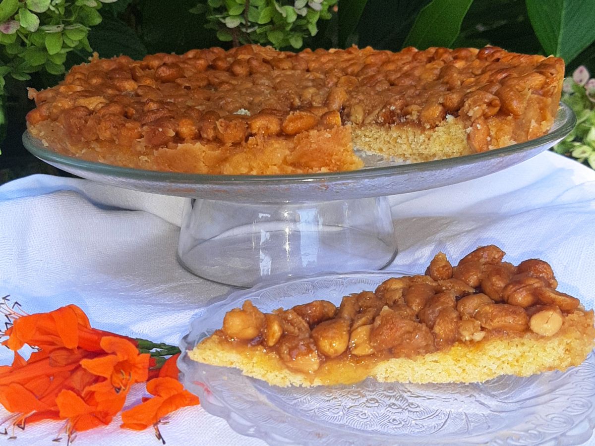 Receita da Tarte de Amendoim