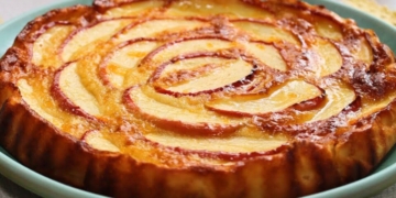 Receita super simples de Tarte de Maçã