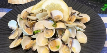 Receita de Amêijoas à Bulhão Pato