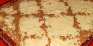 Receita do Arroz Doce sem ovos