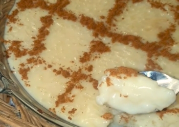 Receita de Arroz Doce sem ovos e bem cremoso