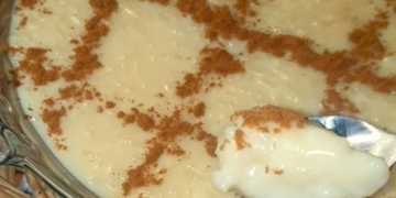 Receita de Arroz Doce sem ovos e bem cremoso