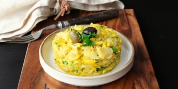 Receita de Bacalhau à Brás