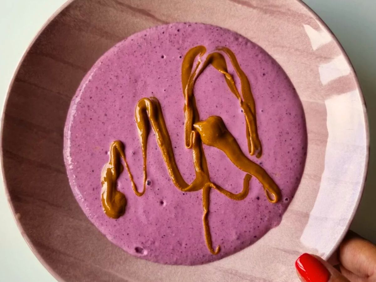 Receita do Batido de Frutos Vermelhos bem fresquinho