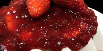 Receita da Bavaroise de Morangos