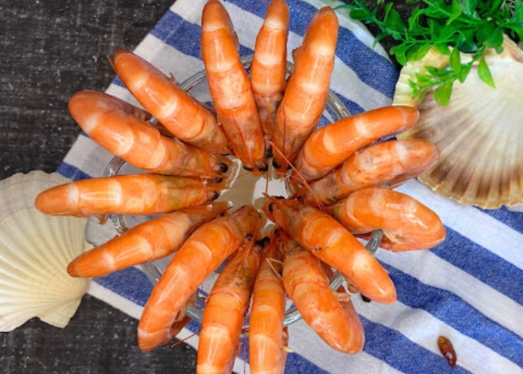 Receita de Camarão Cozido muito simples