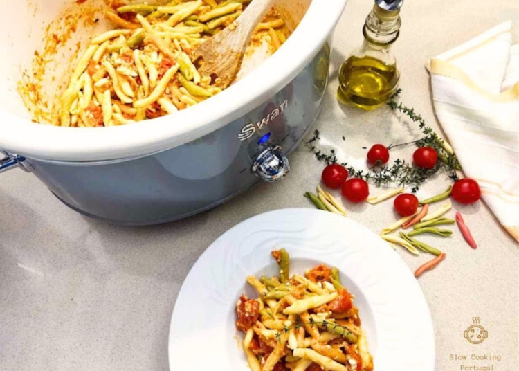 Receita de Massa com Feta com Tomate Cherry 