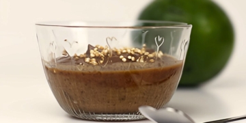 Receita da Mousse de Chocolate e Abacate
