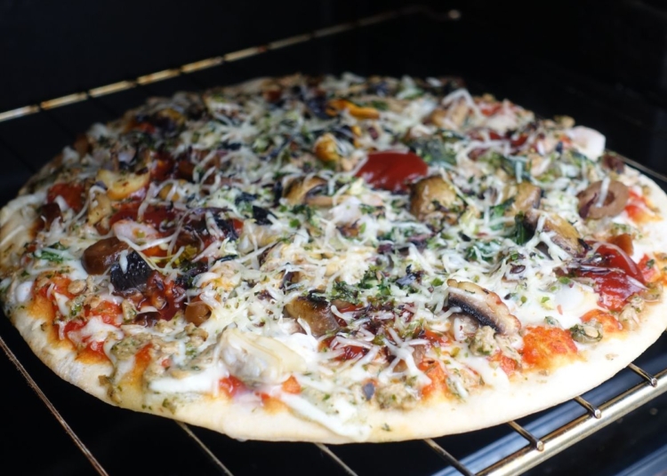 Receita da Pizza Caseira cá de casa