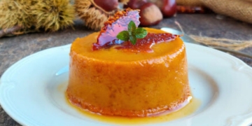 Receita do Pudim de Castanhas
