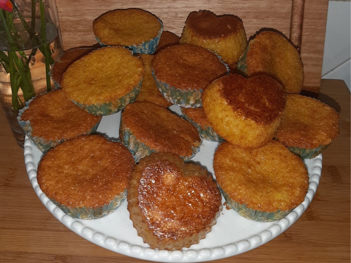 Receita dos Queques de Cenoura