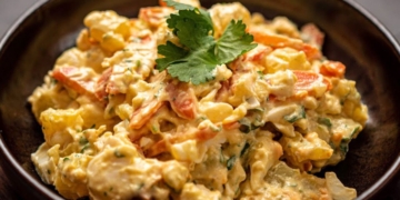 Receita da Salada de Lagosta muito boa