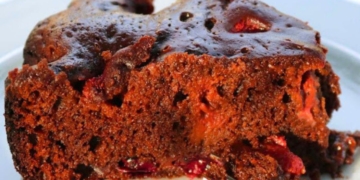 Receita do Brownie de Chocolate com Frutos Vermelhos