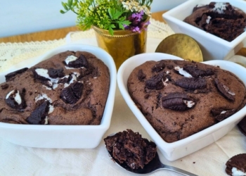 Receita do Brownie de Oreo feito em 5 minutos 