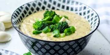 Receita do Creme de Couve-Flor