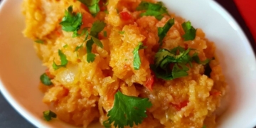 Receita das Migas de Tomate e Pão