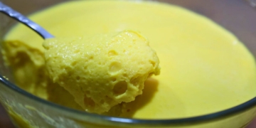 Receita da Mousse de Manga imperdível