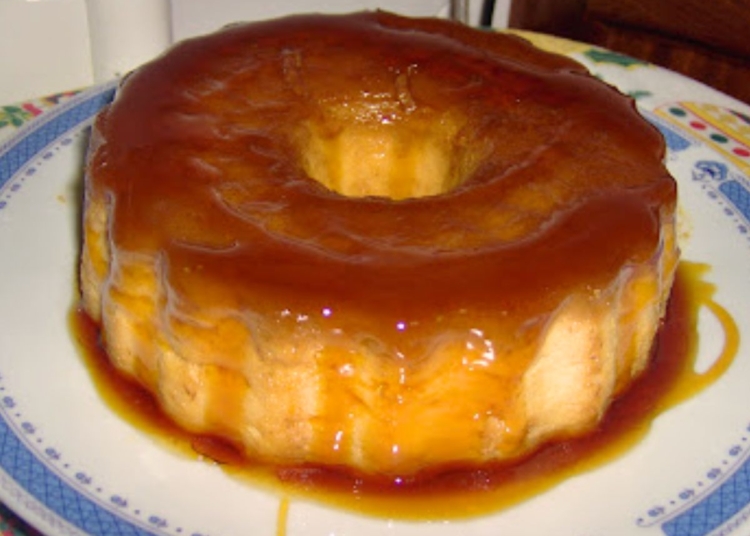 Receita do Pudim de Banana caseiro