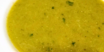 Receita da Sopa de Abóbora e Coentros