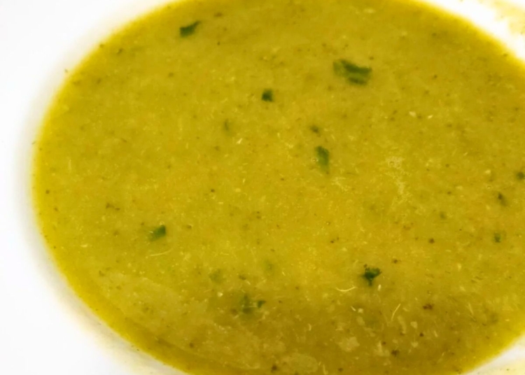 Receita da Sopa de Abóbora e Coentros