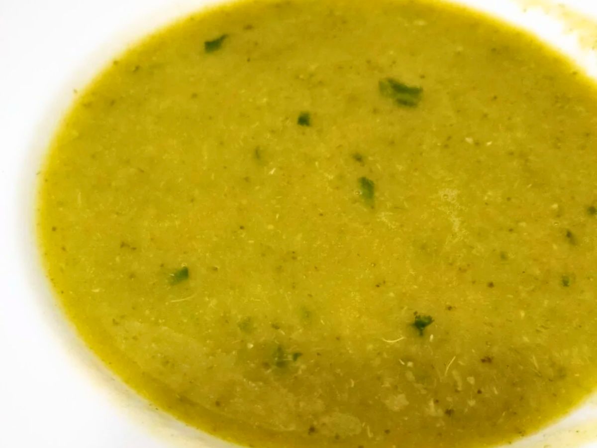 Receita da Sopa de Abóbora e Coentros