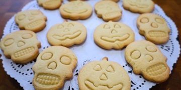 Receita das Bolachas de Manteiga para o Halloween
