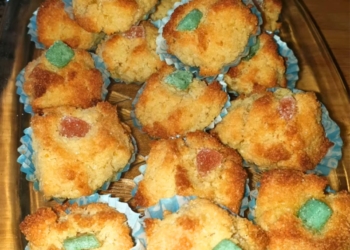 Receita dos Bolinhos de Coco e Limão