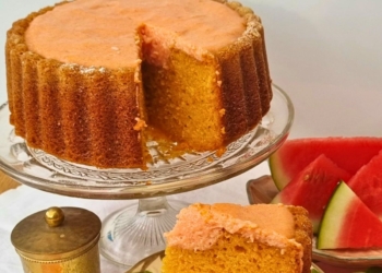 Receita do Bolo de Melancia