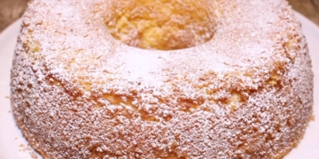 Receita do Bolo de Tangerina no liquidificador