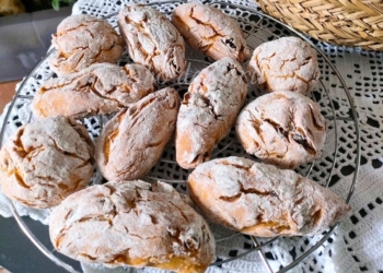 Receita das Broas de Abóbora Menina