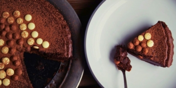 Receita do Cheesecake de Chocolate Negro
