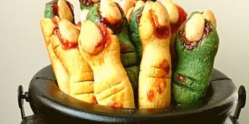 Receita dos Dedos de Bruxa e Ogre 