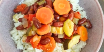 Receita do Estufado de Legumes com Feijão