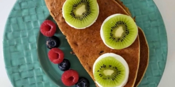 Receita das Panquecas de Maçã